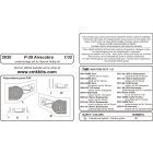 CMK Bell P-39D/P-39F/P-39Q/Mk.I Airacobra undercarriage set