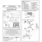 CMK Bell P-39D Airacobra armament set. Contains resin cast nose armament