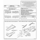 CMK Mitsubishi A6M5 'Zero' Wing flaps set