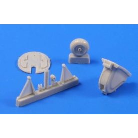   CMK Heinkel He-162A-2 Salamander nose undercarriage bay and wheel