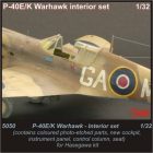 CMK Curtiss P-40E/P-40K Warhawk Interior set