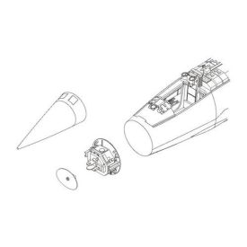 CMK Lockheed F-104G Starfighter Radome set