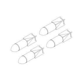 CMK 4 x German bombs SC-250kg