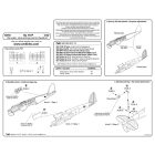CMK Heinkel He-111P Tail undercarriage strut and bay