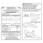CMK BAe Hawk T.1a Landing flaps