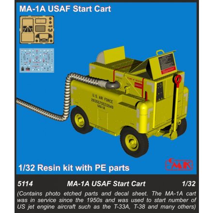 CMK MA-1A USAF Start Cart with etched parts