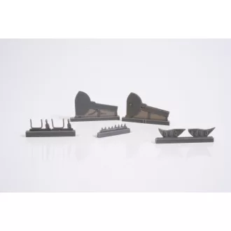   CMK Mitsubishi A6M5c Zero " Correction Undercarriage Doors Set