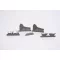 CMK Mitsubishi A6M5c Zero " Correction Undercarriage Doors Set