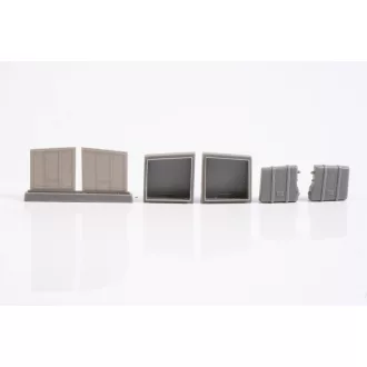 CMK Mitsubishi A6M5c Zero - Wing Fuel Tanks Set
