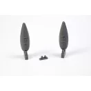 CMK North-American P-51D Mustang Metal Drop Tank with jutting filler neck