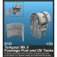 CMK Hawker Tempest Mk.V Fuselage Fuel and Oil Tanks (Special Hobby)