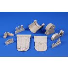 CMK Hawker Tempest Mk.V Fuselage Fuel and Oil Tanks (Special Hobby)