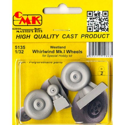 CMK Westland Whirlwind Mk.I Wheels (Special Hobby)