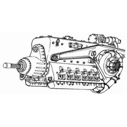 CMK Daimler-Benz DB-603 engine WWII