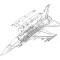 CMK Lockheed-Martin F-16C Conformal Fuel Tank armament (Academy, Hasegawa)