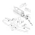 CMK Mitsubishi A6M3 model 32 'Zero' - Tail Cone + Tail Planes (Airfix)