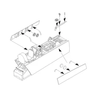 CMK Fairey Swordfish Mk.I - Interior (Airfix)