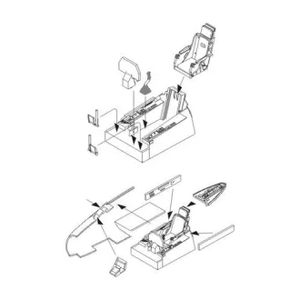 CMK North-American F-86F Interior (Airfix)