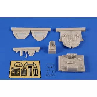 CMK Grumman F4F-4 Wildcat Interior (Airfix)