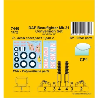 CMK DAP Beaufighter Mk.21 Conversion Set (Airfix)