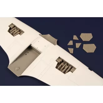   CMK Hawker Hurricane Wing Armament (8 guns) Open machine gun bays for the new Hurricane (Arma Hobby)