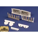 CMK Hawker Hurricane Wing Armament (8 guns) Open machine gun bays for the new Hurricane (Arma Hobby)