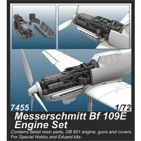   CMK Messerschmitt Bf 109E - Engine Set (Eduard, Special Hobby)