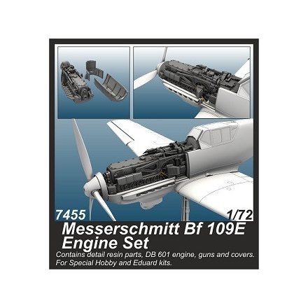 CMK Messerschmitt Bf 109E - Engine Set (Eduard, Special Hobby)