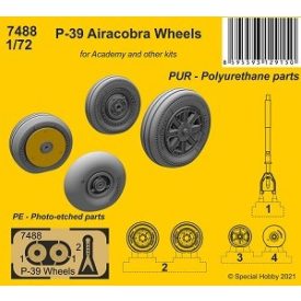 CMK P-39 Airacobra Wheels (Academy)