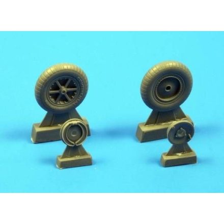 CMK Messerschmitt Bf-109E Wheels