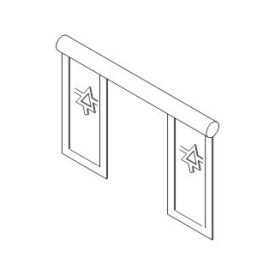 CMK North-American P-51D/P-51K Mustang Rudder pedals