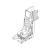CMK Lockheed C-2 ejection seat for F-104C/F-104D/F-104G/F-104J/F-104DJ