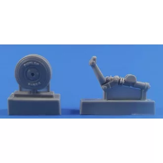   CMK Hawker Tempest Mk.II/Mk.V/Mk.VI- Tail wheel with strengthened leg