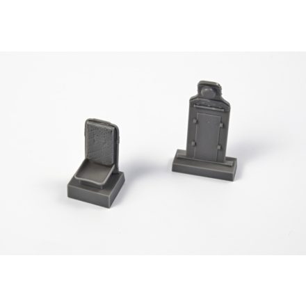 CMK North-American P-51D Mustang-Seat + Armour Plate