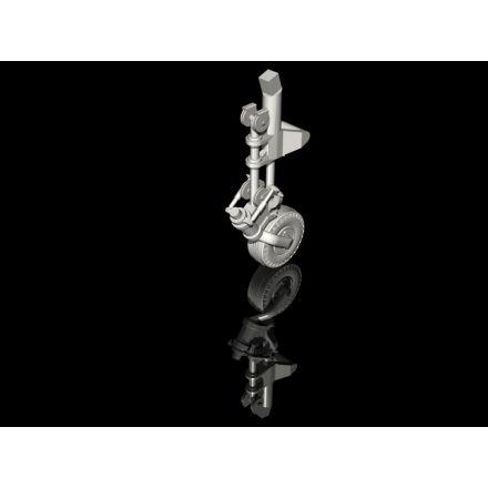 CMK North-American P-51D Mustang-Tail Wheel with Strengthened leg