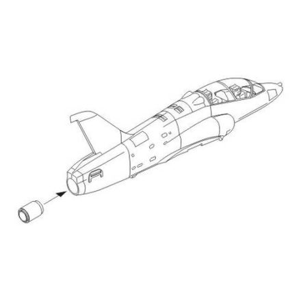CMK BAe Hawk T.I exhaust nozzle (Airfix, Italeri)