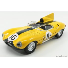   CMR JAGUAR D-TYPE 3.4L S6 TEAM ECURIE NATIONALE BELGE N 16 4th 24h LE MANS 1957 PAUL FRERE - FREDDY ROUSSELLE