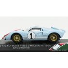 CMR FORD GT40 MKII 7.0L V8 TEAM SHELBY AMERICAN INC. N 1 2nd (BUT REALLY WINNER) 24h LE MANS 1966 K.MILES - D.HULME