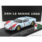 CMR FORD GT40 MKII 7.0L V8 TEAM SHELBY AMERICAN INC. N 1 2nd (BUT REALLY WINNER) 24h LE MANS 1966 K.MILES - D.HULME