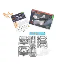 Clear Prop Models Ki-51 Sonia (2 in box) in foreign service 1:144 repülő makett