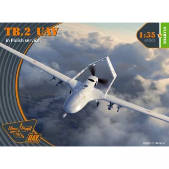   Clear Prop Models TB.2 UAV in Polish service 1:35 repülő makett