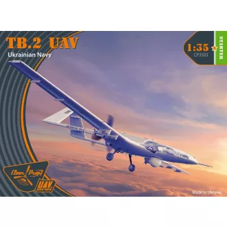   Clear Prop Models TB.2 UAV UKRAINIAN NAVY 1:35 repülő makett