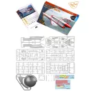 Clear Prop Models Tu-143 Reys photo reconnaissance 1:35 repülő makett