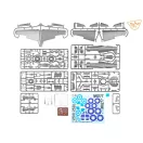Clear Prop Models H-75M Hawk 1:48 repülő makett