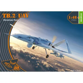   Clear Prop Models TB.2 UAV UKRAINIAN NAVY 1:48 repülő makett