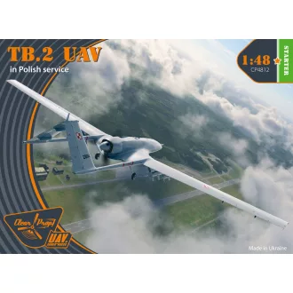   Clear Prop Models TB.2 UAV in Polish service 1:48 repülő makett