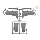 Clear Prop Models I-16 type 5 (in the sky of China) 1:48 repülő makett