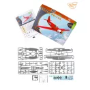 Clear Prop Models Culver PQ-14A 1:48 repülő makett