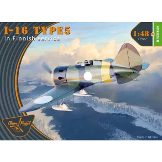   Clear Prop Models I-16 type 5 In Finnish Service 1:48 repülő makett