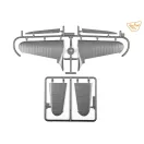 Clear Prop Models I-16 type 5 (in the sky of Spain early version) 1:48 repülő makett